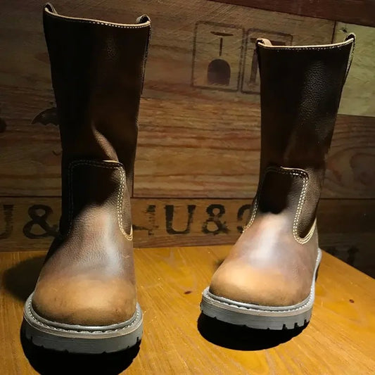 남자 롱부츠 라이딩 웨스턴 발편한 워커화 장군화 JIKTEM WW5111504