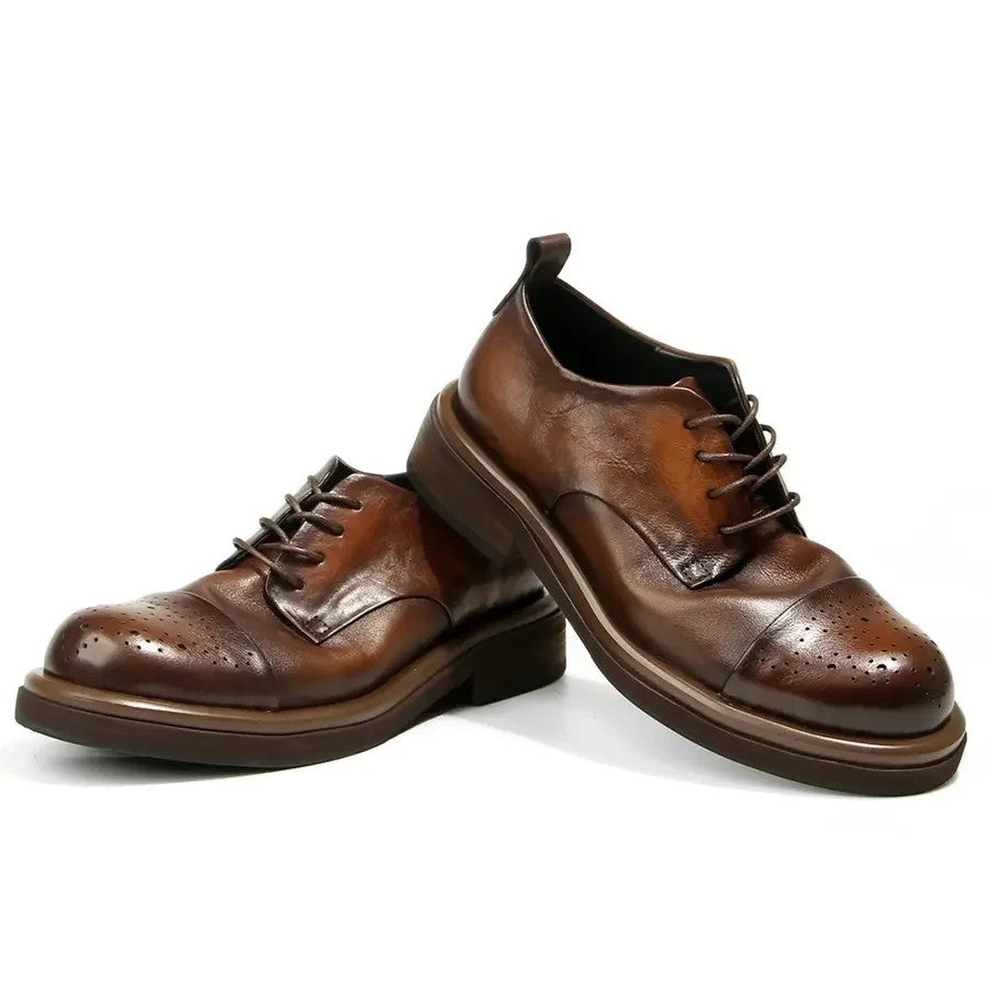 남자 구두 복고풍 정장화 빈티지 신사구두 JIKTEM WW5111527