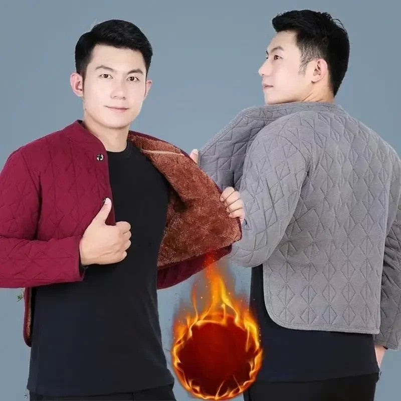 숏패딩 어깨 허리 시림방지 수면 조끼 긴팔 누빔 JIKTEM WW5112401