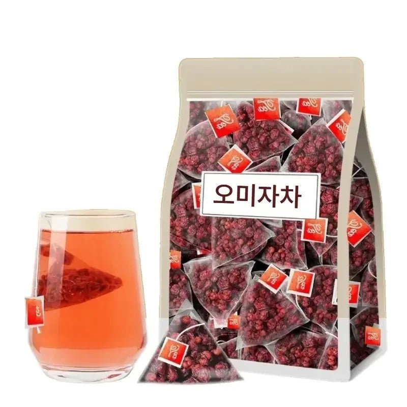 오미자차 장백산 특산 오미자 건강차 50팩 100팩 JIKTEM WW5112602