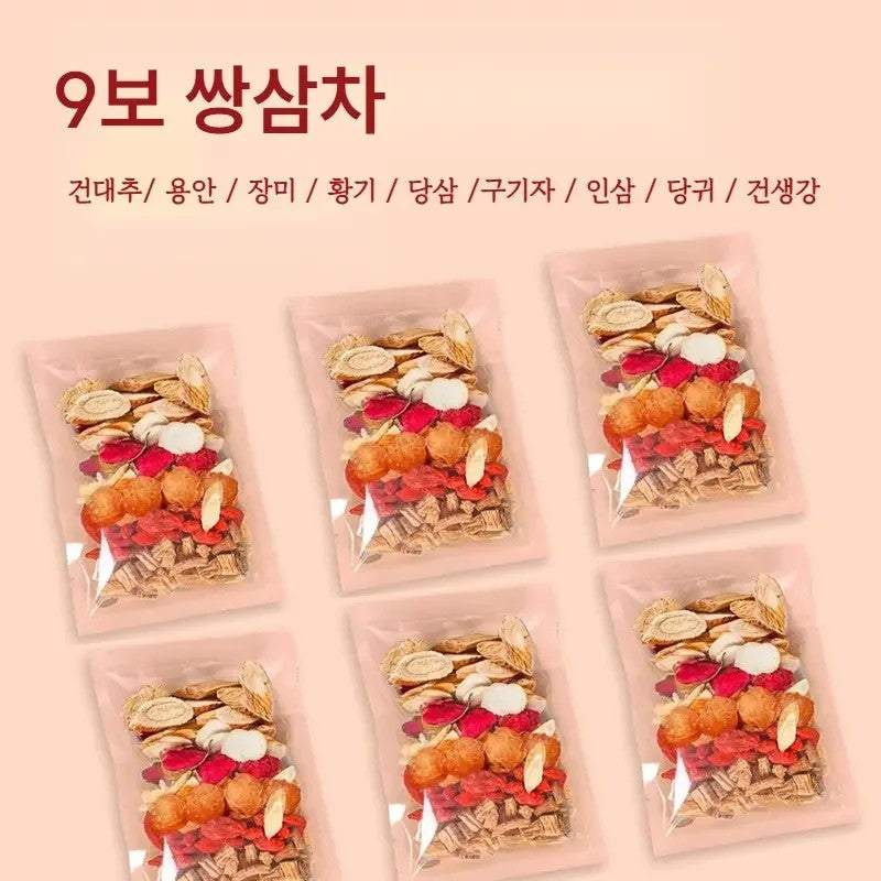 9보차 8보차 황기 당귀 인삼 30팩 60팩 중국 건강차 JIKTEM WW5112612