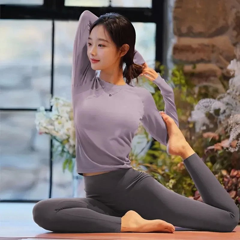 여성 요가복 세트 기능성 피트니스복 필라테스복 JIKTEM WW5120909