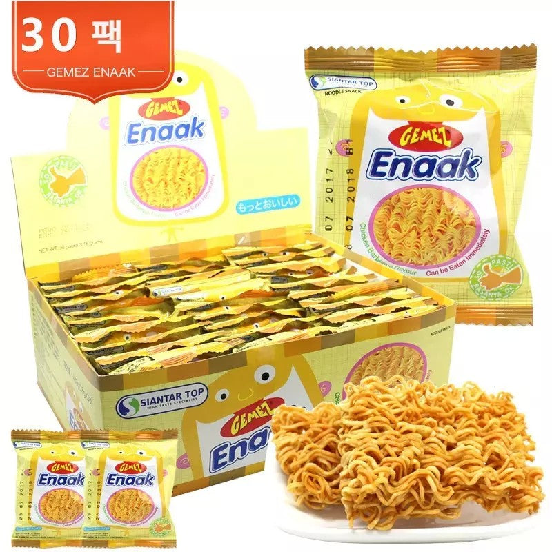 크리스피 누들 크리스피 모음 16g 30팩 간식 JIKTEM WW6012306