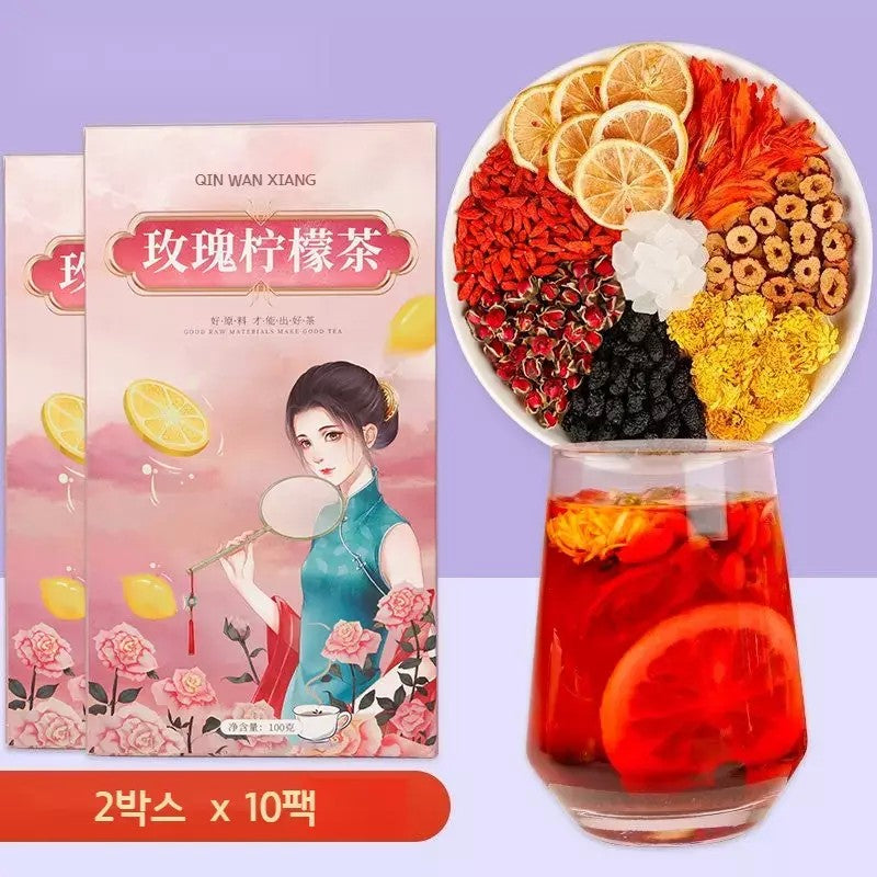 과일차 꽃차 말린 장미 레몬 국화 20팩 30팩 JIKTEM 6B0602