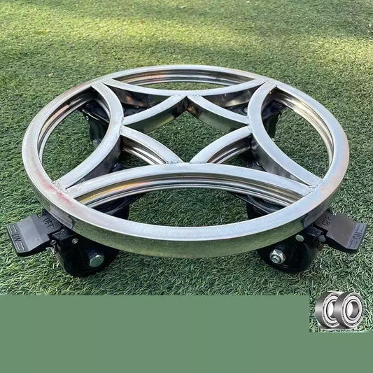 바퀴달린 화분 다용도 받침대 스텐 대형 JIKTEM 6B0804