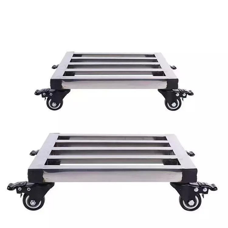 대형 스텐 다용도 바퀴달린 튼튼 사각형 받침대 이동식 JIKTEM 6B0809