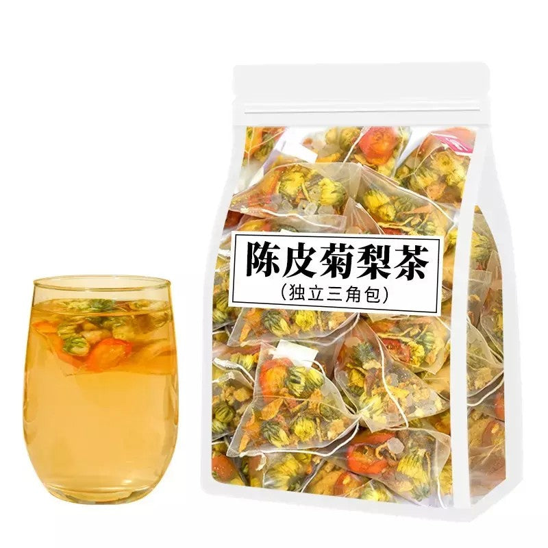 귤피 배 국화 과일차 화차 꽃차 티백 50개 100개 JIKTEM 6C0407