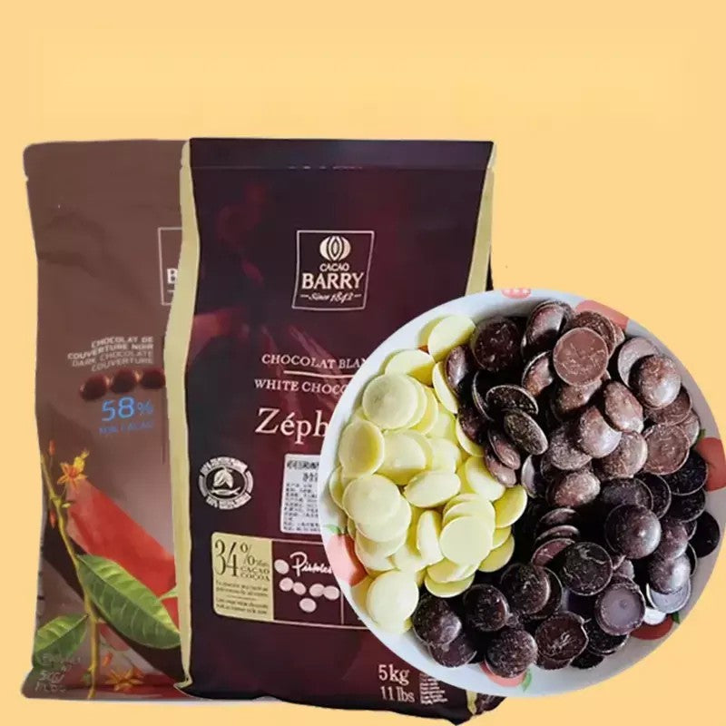코팅초콜릿 다크 화이트 밀크 1kg 대용량 초코칩 JIKTEM 6C0609