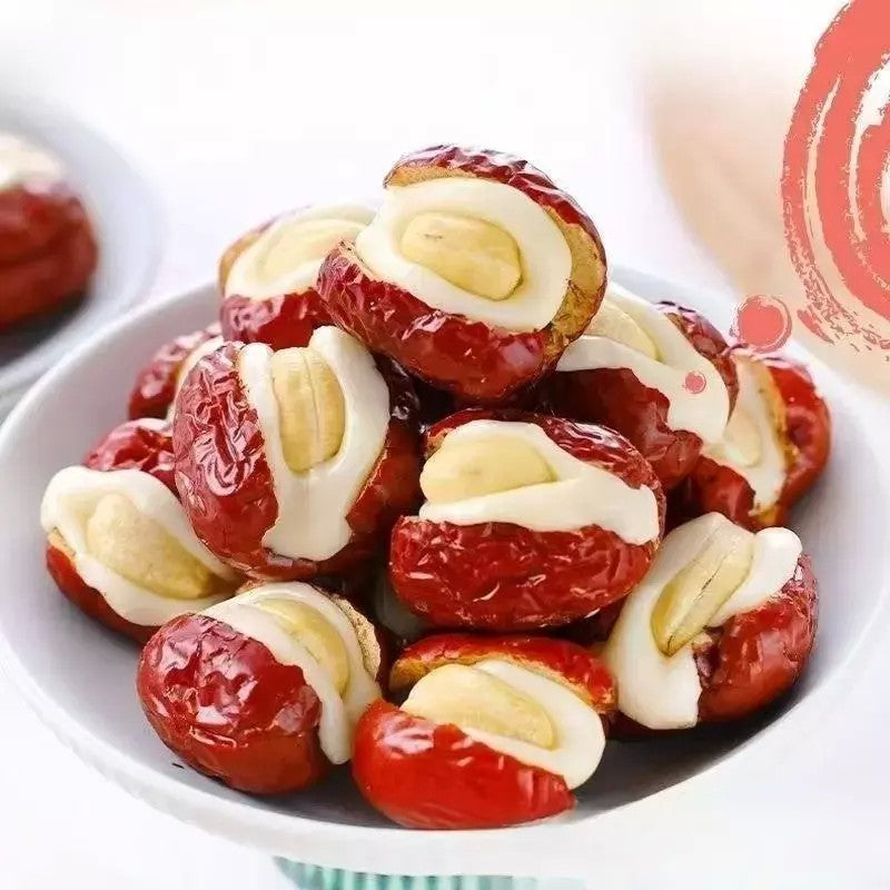 밀크 대추말이 캐슈넛 건과 견과 500g 1000g JIKTEM 6C1002