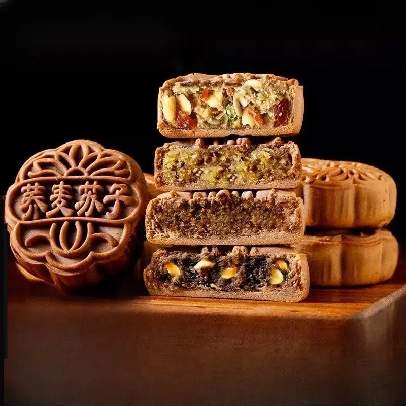 메밀 월병 무설탕 4종맛 80g 24개 30개 JIKTEM 6C1110