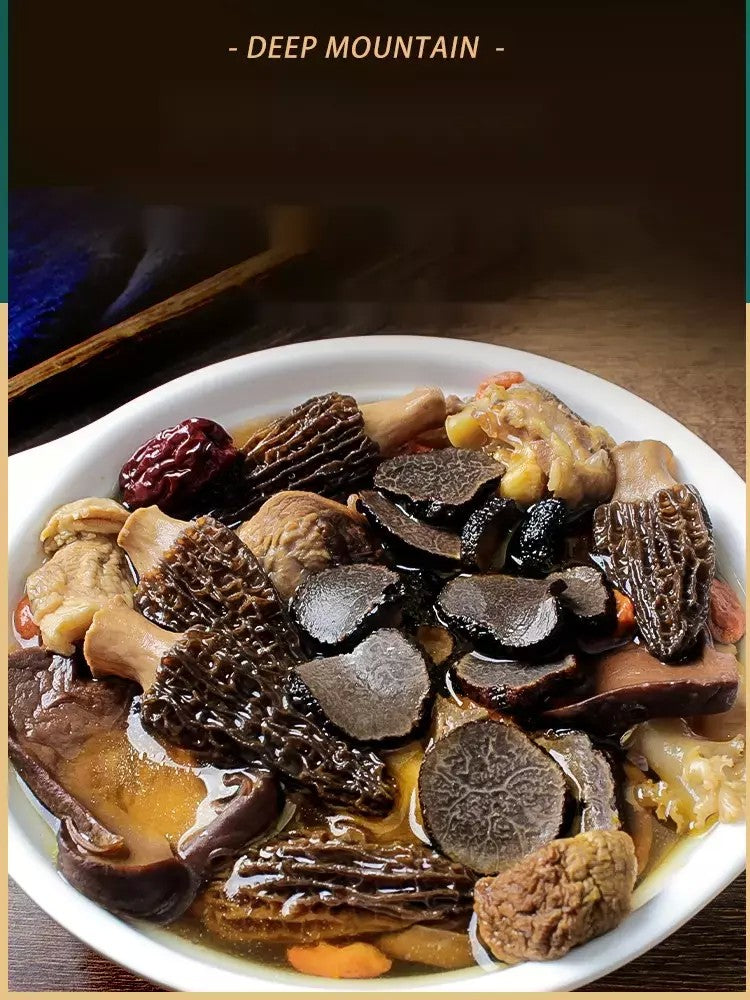 버섯모듬세트 칠보 팔보 말린 버섯 혼합 350g 400g JIKTEM 6C0806