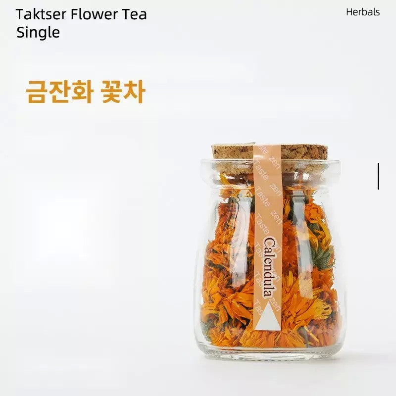 금잔화 마리골드 차 1병 2병 화차 꽃차 6D0602