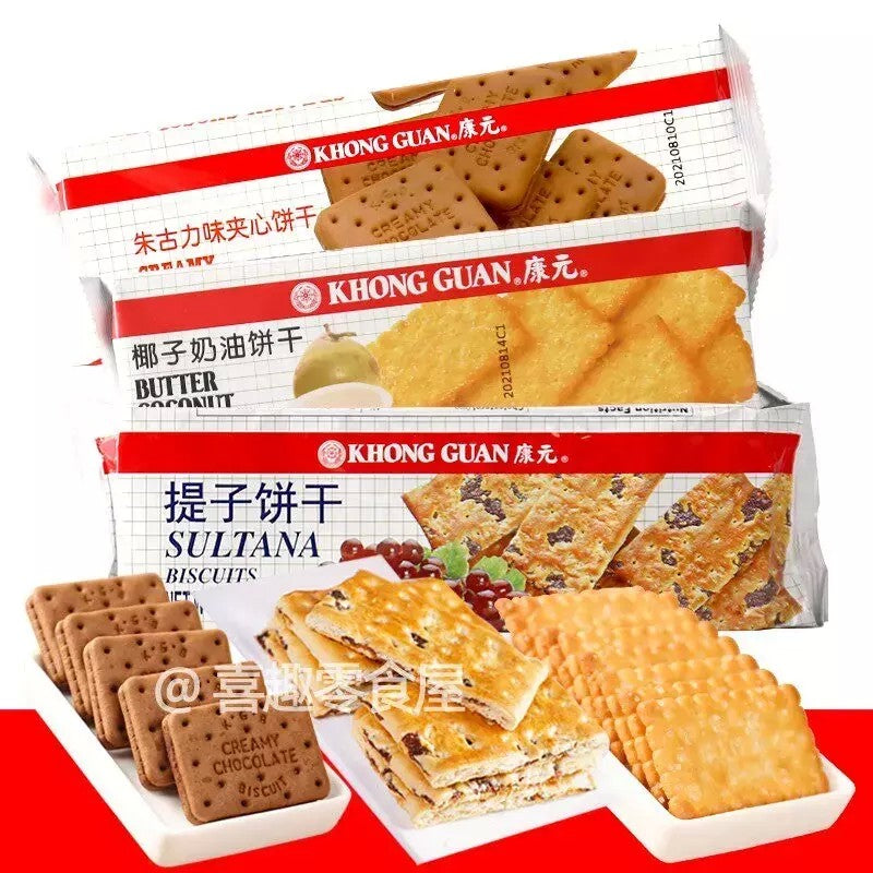 코코넛 건포도 비스킷 중국 과자 200g 2팩 3팩 6D0816