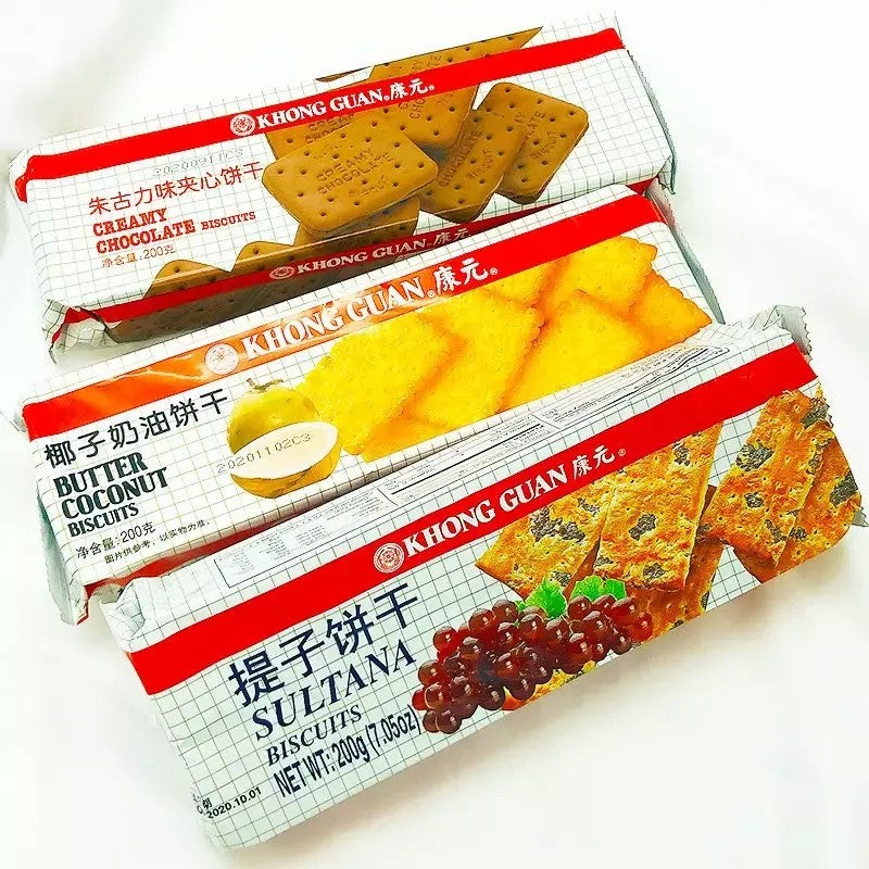 강원 건포도맛 코코넛맛 비스켓 캉웬 과자 200g 2개 3개 6D0817