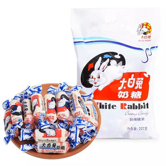 화이트래빗 밀크 캔디 상하이 따바이투 사탕 500g 210g 6D1002