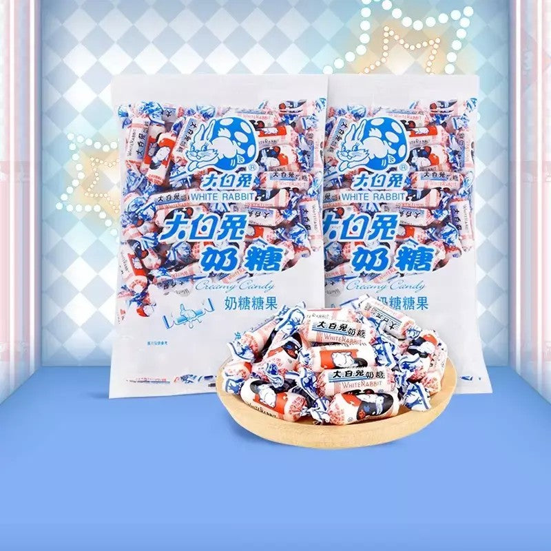 따바이투 화이트래빗 밀크 토끼사탕 500g 1개 2개 6D1001