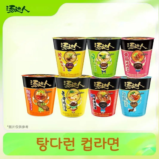 탕다런 컵라면 모음 중국라면 6컵 12컵 6D1518