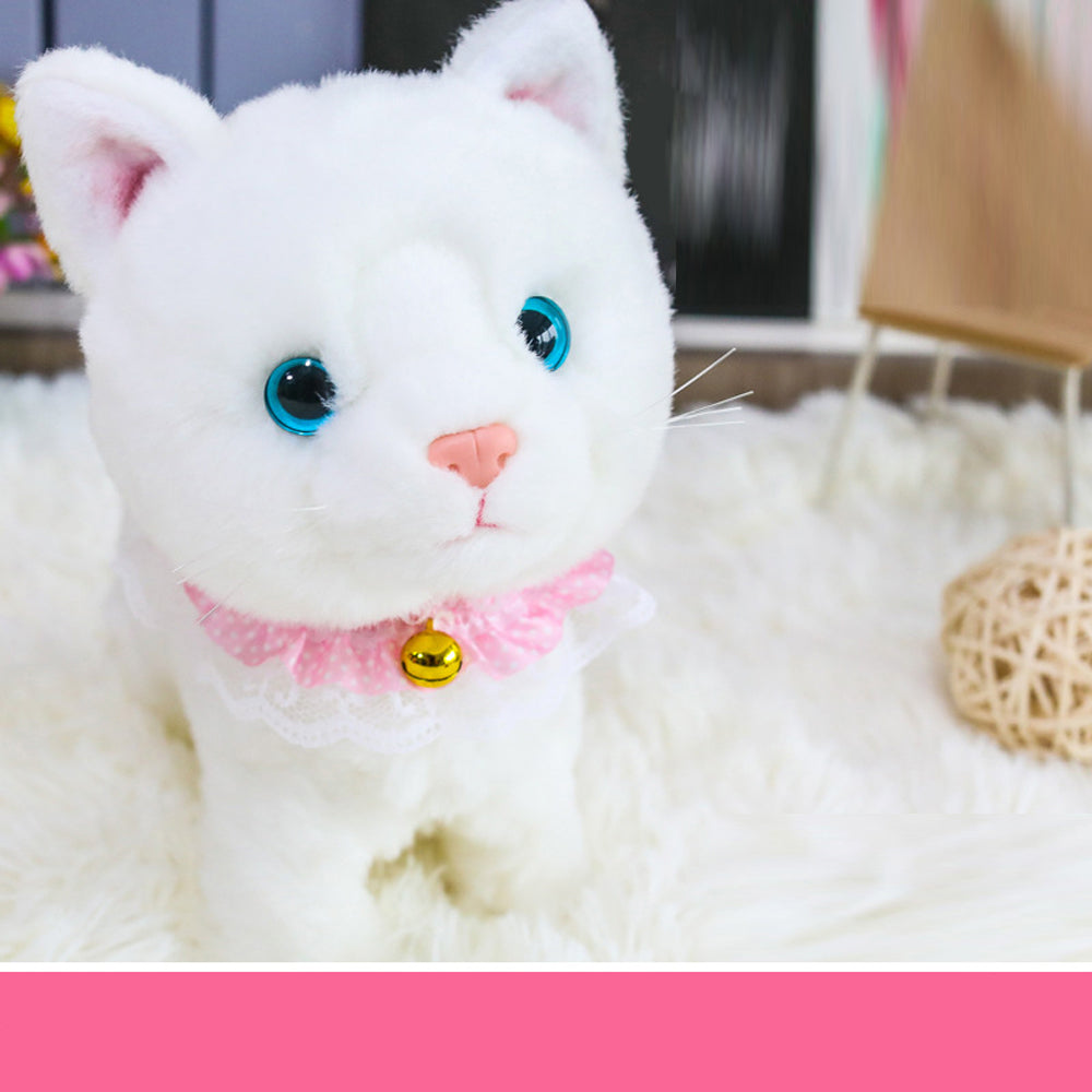 Q0111807 움직이는 고양이 장난감 로봇 애완동물 인형