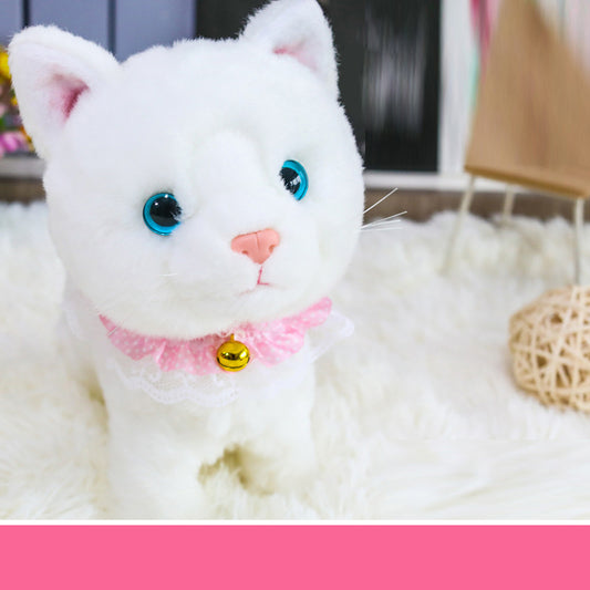 Q0111807 움직이는 고양이 장난감 로봇 애완동물 인형