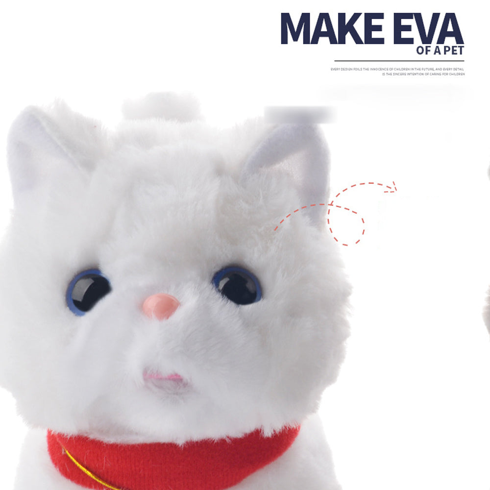 Q0111815 움직이는 로봇 고양이 인형 스마트 애완동물 피규어