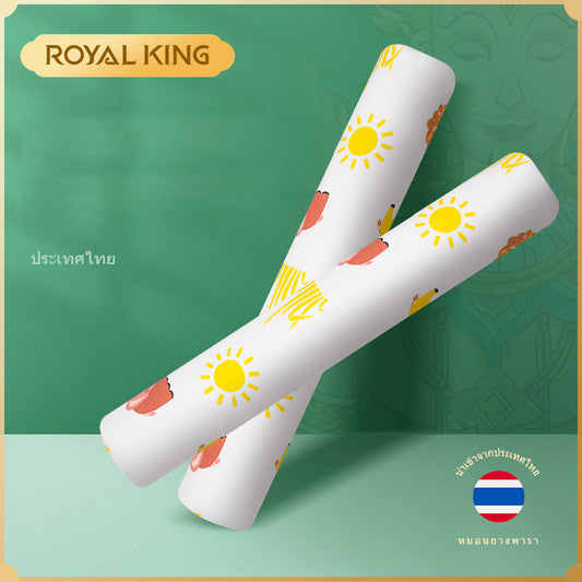 Q0123122 라텍스 심플 목베개 기둥형 꿀잠 베개 캐릭터 커버