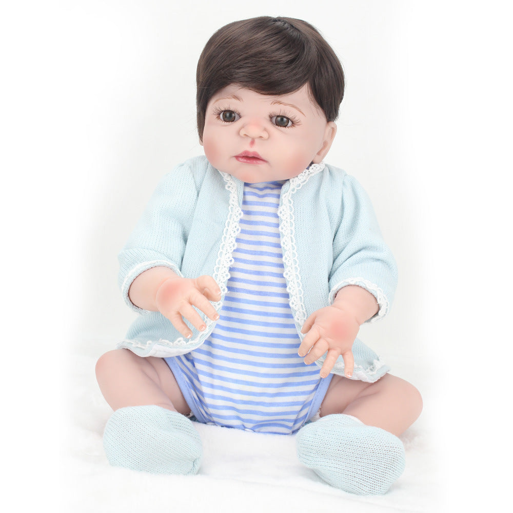 J1010510 진짜같은 아기인형 목욕놀이 엄마놀이 55cm NPK 리본돌