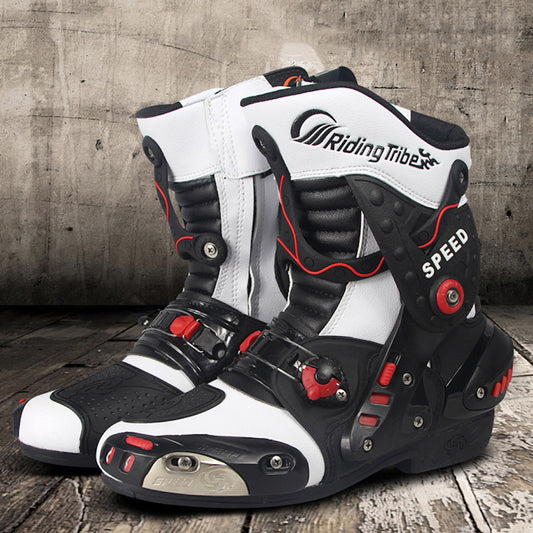 Y1011405 레이싱 부츠 라이딩 부츠 패션 레이싱 신발 사계절