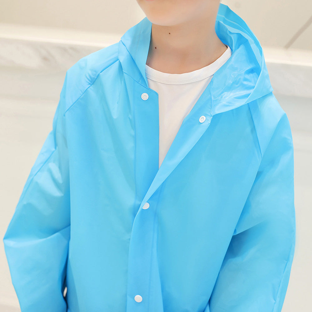 N1020108 어린이 초등학생 장마철 안심우비 레인코트 EVA튼튼재질 비옷