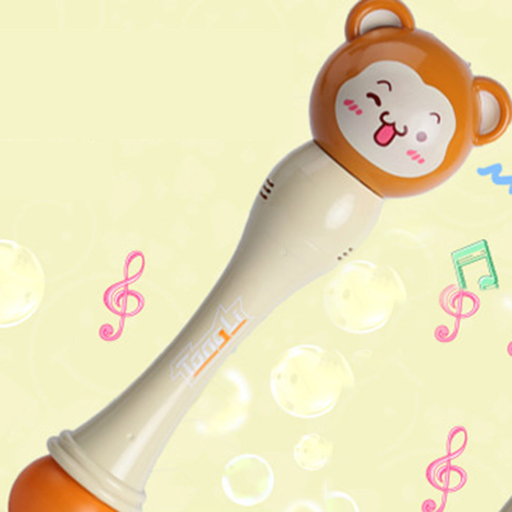 Z1031942 동물캐릭터 자동 버블건 라이팅 자동 비눗방울 놀이