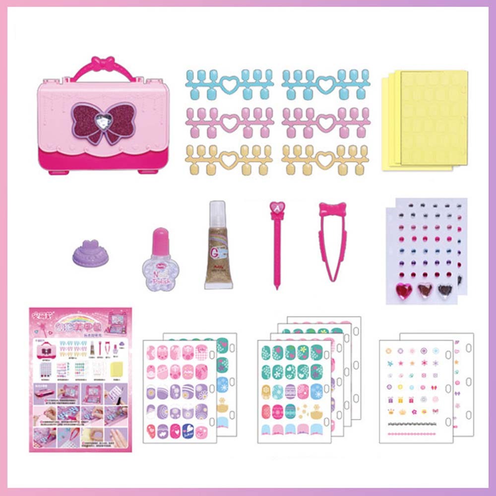 Q1041217 네일아트 스팽글 매니큐어 액세서리 여아 소꿉장난 완구