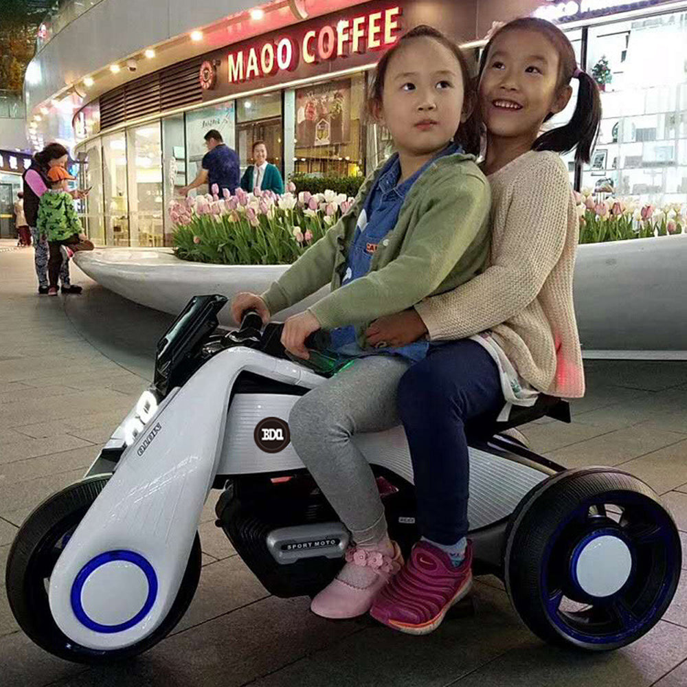 Q1040763  전동 오토바이 라이팅 운전놀이 3륜 전동 붕붕카 돌선물