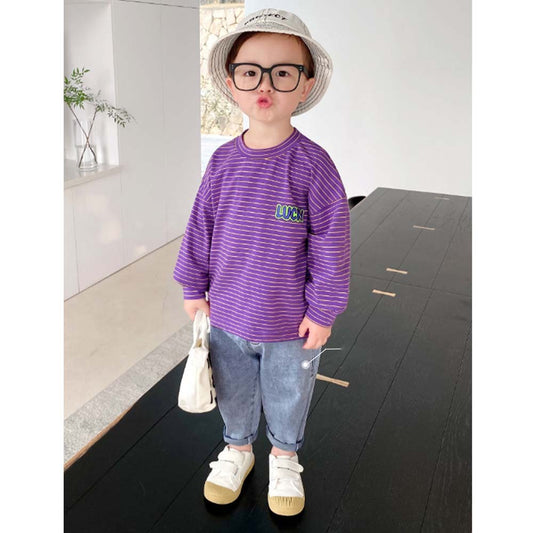 Q1041505 데님 청바지 남아 어린이집 유치원 배기바지