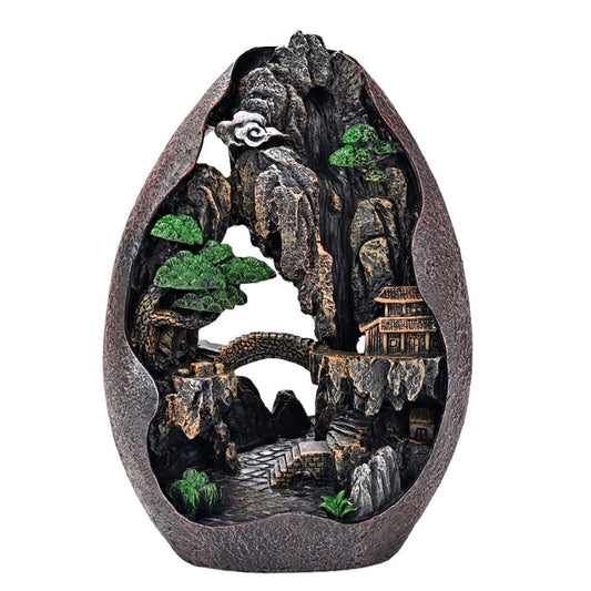 인센스홀더 콘 산수경 역류향 향초홀더 향꽂이 받침대  Q1091738