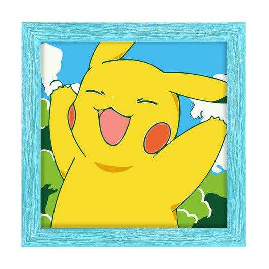 피포페인팅 우리 아이 명화 그리기 DIY  퍼즐페인팅 그림색칠하기 Q1091782