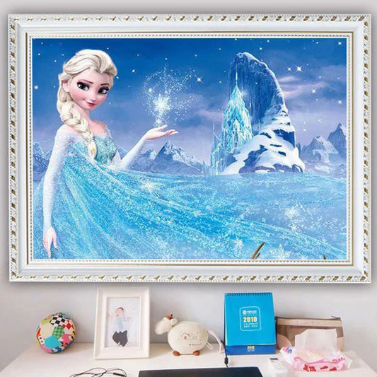 보석십자수 큐빅 구슬 십자수 DIY 아이방장식품 예쁜 캐릭터 십자수 Q1091789