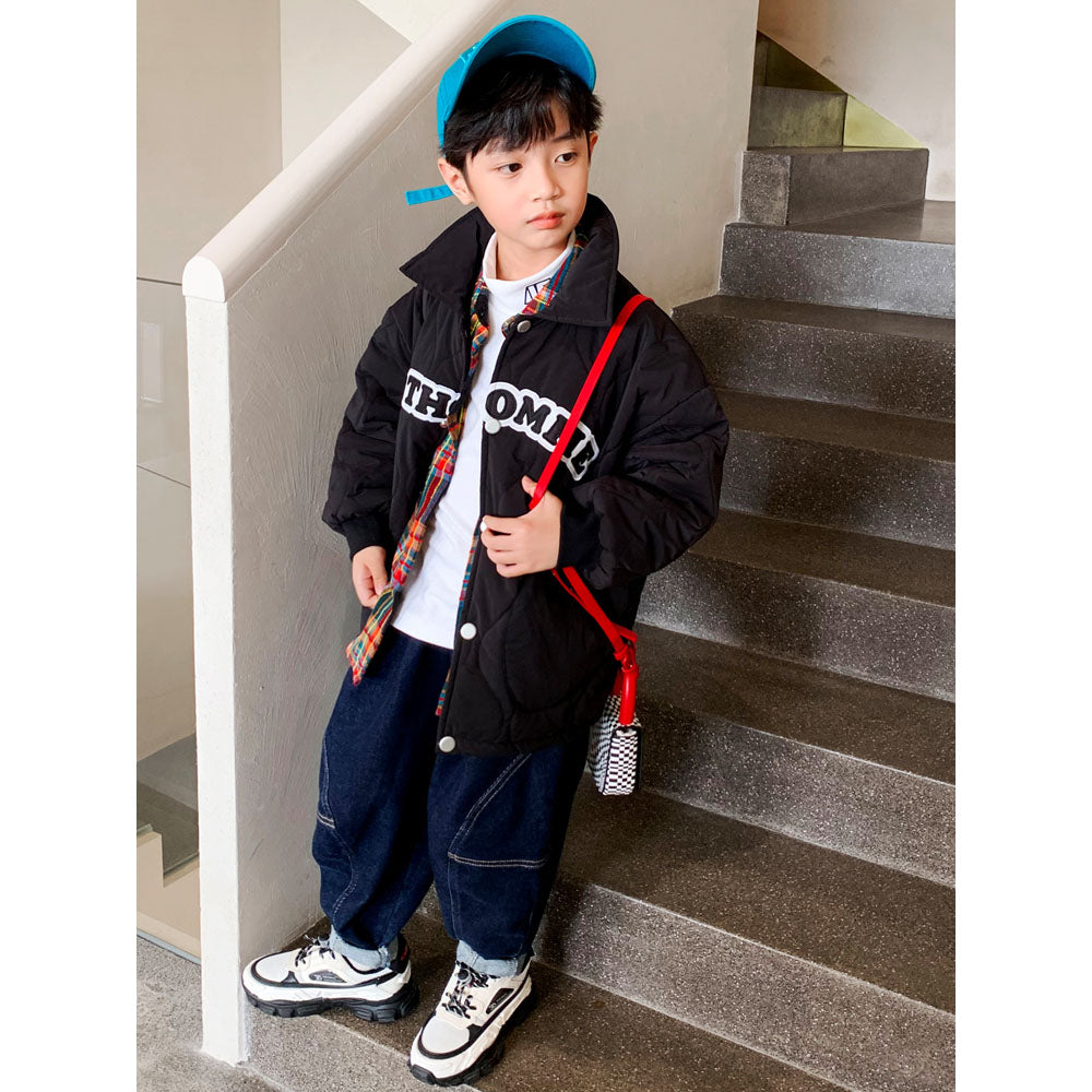 누빔집업 바람막이 면쟈켓  Q1101413