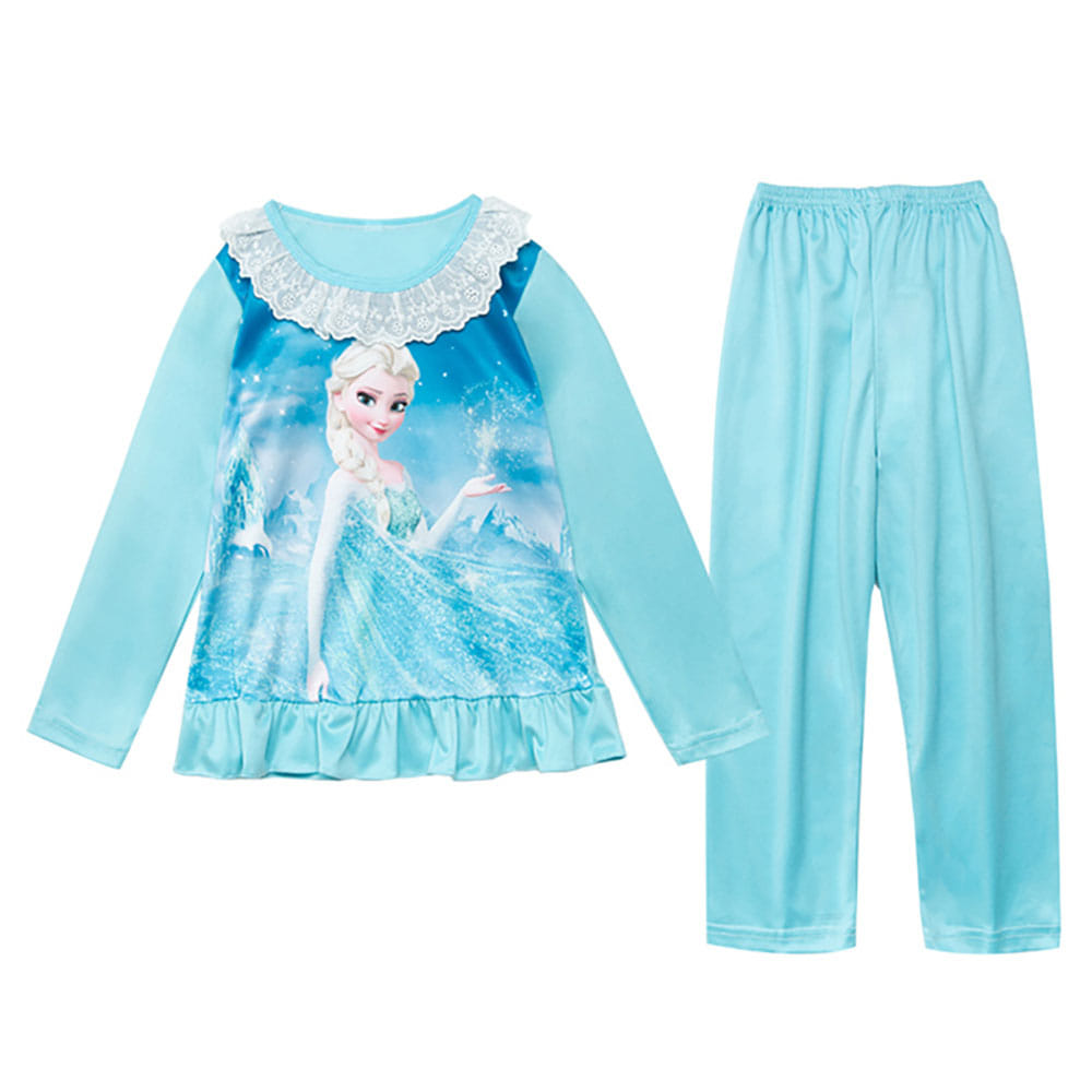 공주님 프릴 잠옷세트 순면 홈웨어세트  Q1102171