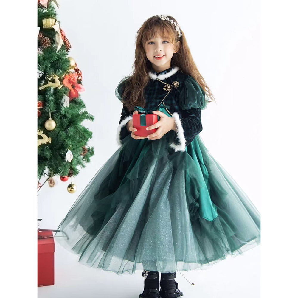 생일파티선물 조카선물 연주회 공주드레스 블루  Q1110303