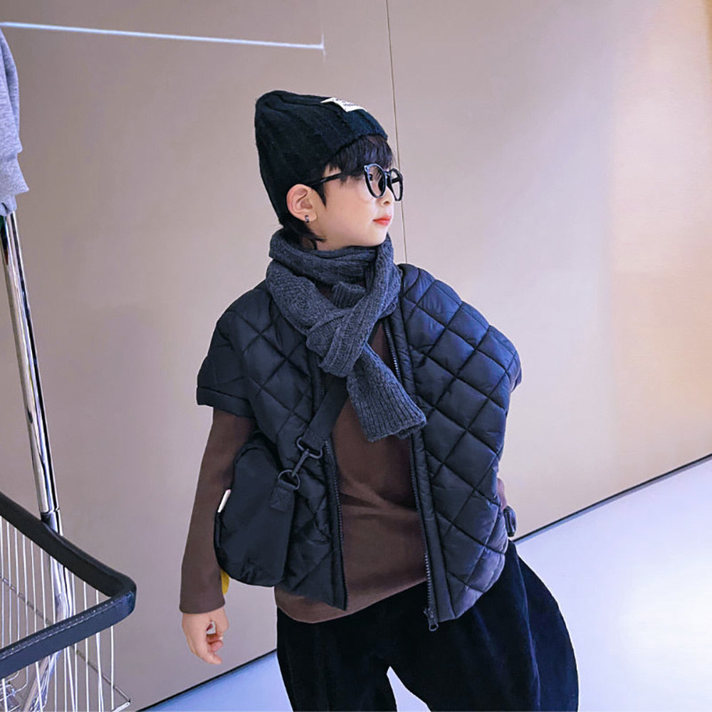 누빔 패딩조끼 등원룩 데일리룩  Q1111620