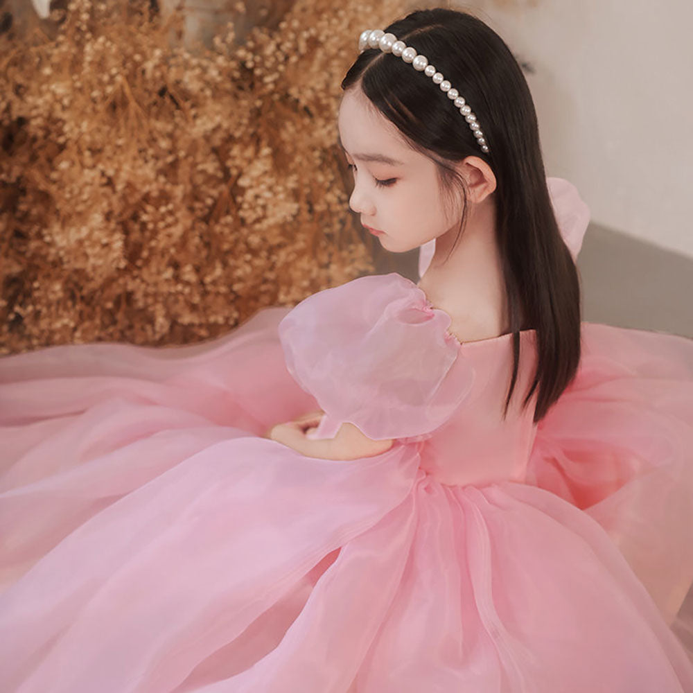 벌룬드레스 피아노콩쿨의상 생일파티드레스 핑크  Q1112023