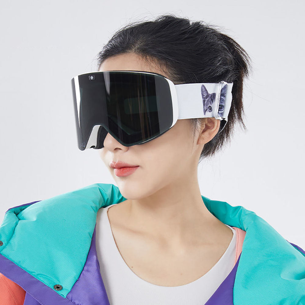 스키 고글 안경 근시 안경 보드용품   Q1120817