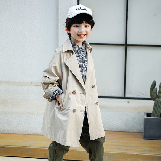 주니어 트렌치코트 남아베이직 트렌치코트   Q2011214