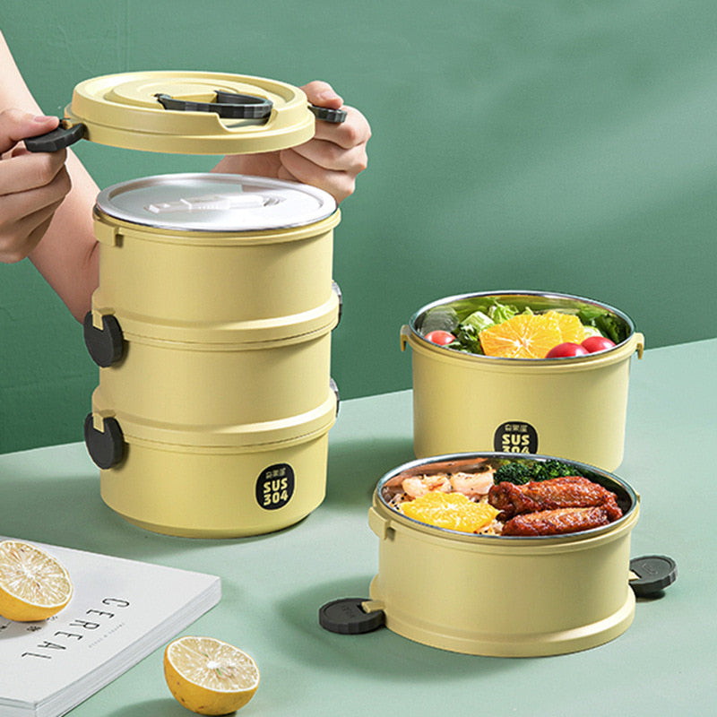 스텐 직장인 수험생 보온도시락   Q2012214