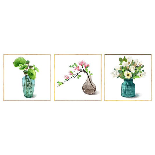 집에서할수있는취미 보석십자수 크리스탈 자수 꽃그림 모음 DIY 핸드메이드 태교십자수  Q2021905
