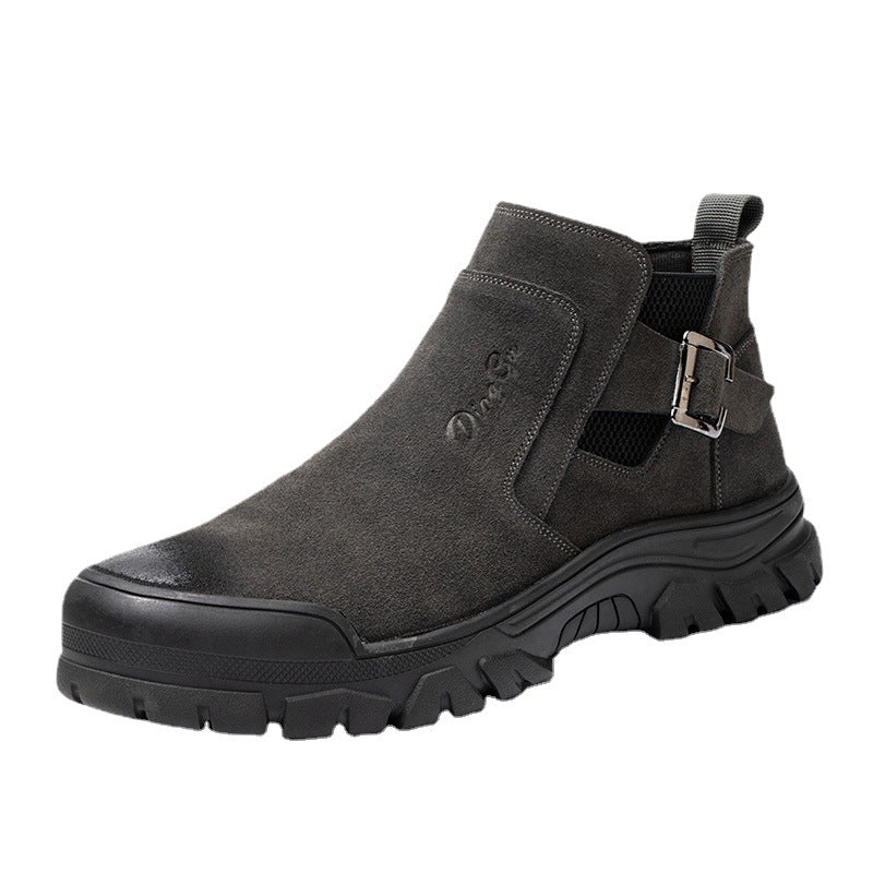 KCS미인증 발가락 보호캡  하이탑 스웨이드 작업화 용접화 K2033119