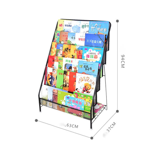 WY2062012 대형 그림책 랙 잡지 꽂이 거치대 진열대 수납 선반