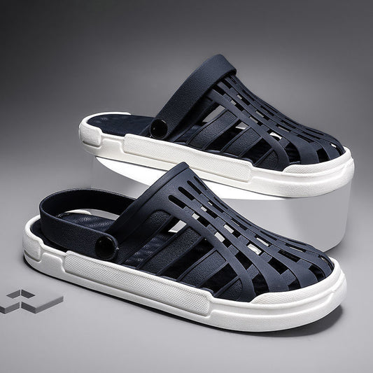 펀칭 시원 여름 샌들 슬리퍼 남성  Q2062911