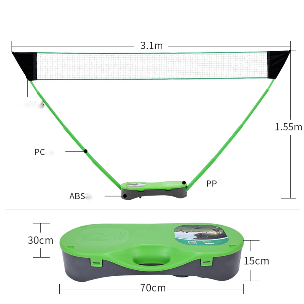 WY2070510 휴대용 야외  배드민턴 네트 배구 테니스 훈련 실내