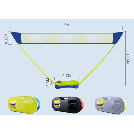 WY2070512 배드민턴 네트 휴대용 가정 실내 실외 간편 훈련 기둥