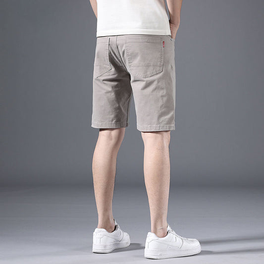 남성 5부 반바지 스판 클래식 여름 팬츠 빅사이즈 Q2062007